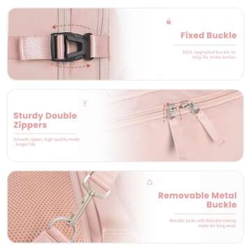 Sinaliy Travel Backpack: Flight Approved, Lightweight, Waterproof