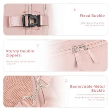 Sinaliy Travel Backpack: Flight Approved, Lightweight, Waterproof