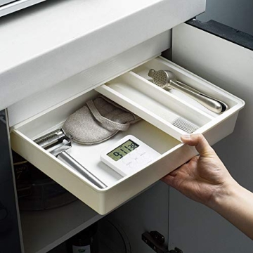 Under Desk Drawer Organizer for Simple Clutter Control