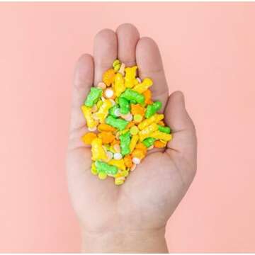 Sweetshop Sprinkle 10 Ounce Mix, Dinosaur Party, Edible Sprinkles, Sprinkles for Baking & Decorating, Use on Cupcakes, Cakes, Cookies, Breakfast Foods & More