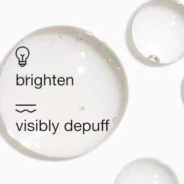 Clinique All About Eyes Serum De-Puffing Eye Massage For Dark Circles | Hydrating, Brightening + Depuffing, 0.5 fl. oz.