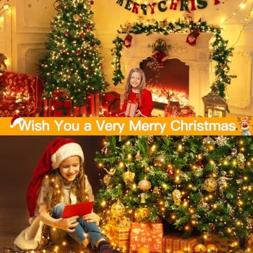 Ollny 262FT Christmas Lights - Remote Control, Waterproof