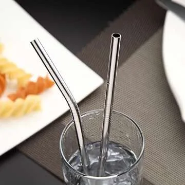 DEVICO 8-Piece Portable Utensils Set for Travel and Camping