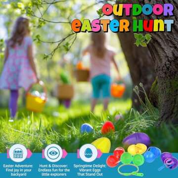 UpBrands 15 Toy Zipper Bracelets in Easter Eggs - Vibrant Pre-filled Easter Eggs with Toys inside for Boys & Girls - Perfect Basket Stuffers, Egg Hunt Prizes, and Birthday Party Favors for Kids