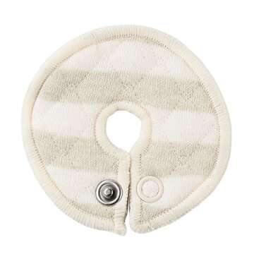 Ian's Choice Organic Cotton Pads for Feeding Support Extra Soft and Absorbent (12 Pack)