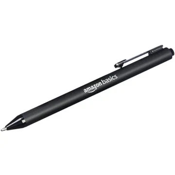 Amazon Basics 12-Pack Smooth Writing Black Ballpoint Pens