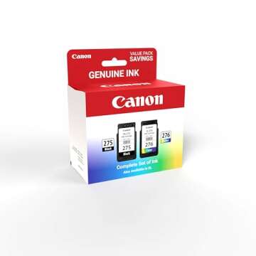Canon PG-275 XL / CL-276 XL Genuine Ink Value Pack – Exceptional Quality for Your Printer