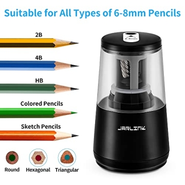 Jarlink Electric Pencil Sharpener - Fast & Efficient Sharpening