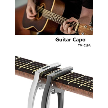TANMUS 3in1 Zinc Capo for Acoustic & Electric Guitars