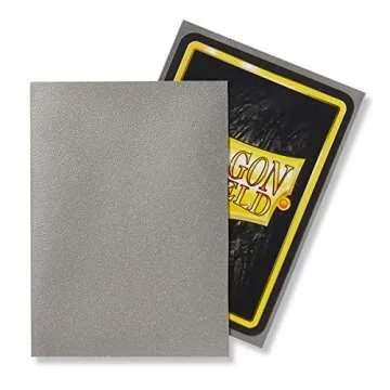 Dragon Shield Matte Silver Card Sleeves - Perfect Protection for Gamers and Collectors