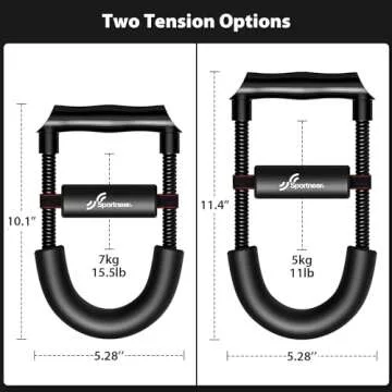 Sportneer Wrist Strengthener Forearm Exerciser Hand Developer Strength Trainer for Athletes, Fitness...