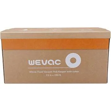 Wevac 11" x 150' Vacuum Seal Roll - BPA Free, Heavy Duty