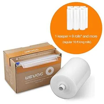 Wevac 11" x 150' Vacuum Seal Roll - BPA Free, Heavy Duty