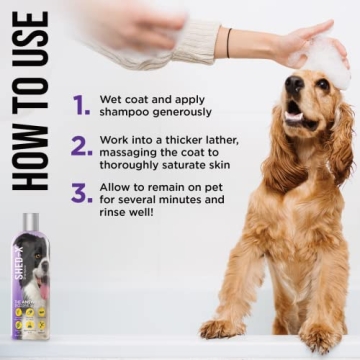 Shed-X Shed Control Shampoo for Dogs - Reduce Shedding Effectively