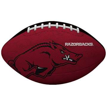 NCAA Gridiron Junior-Size Youth Football, Arkansas Razorbacks