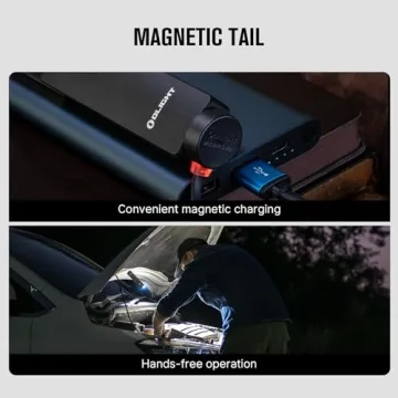 OLIGHT Arkfeld Pro EDC Flashlight: Green UV White LED