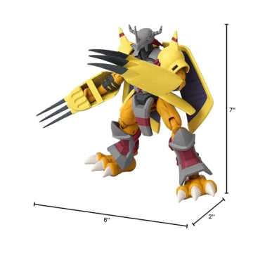 Digimon WarGreymon Action Figure Collectible Toys