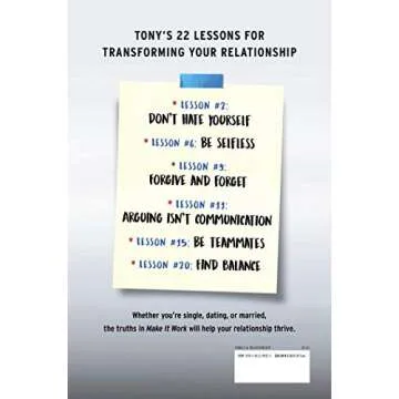 Make It Work: 22 Time-Tested, Real-Life Lessons for Sustaining a Healthy, Happy Relationship