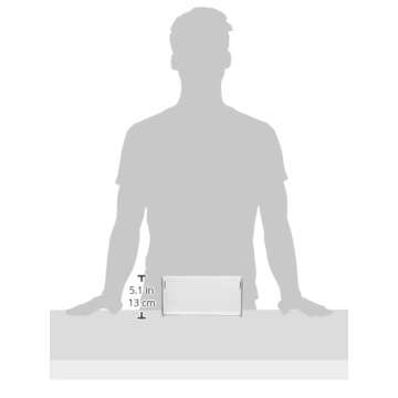 iDesign 6-Piece Recycled Plastic Small Stackable Kitchen Organizer Bin with Integrated Handles for Kitchen, Fridge, Freezer, Pantry & Cabinet Organization – Various Sizes, Clear