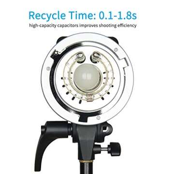 Godox MS300 Studio Flash 300W Portable Wireless Monolight