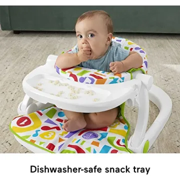 Fisher-Price Portable Baby Chair with Piano Learning Toy