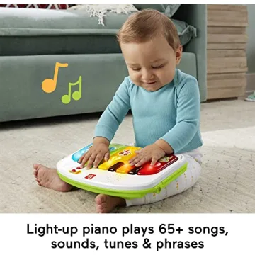 Fisher-Price Portable Baby Chair with Piano Learning Toy