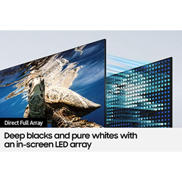 SAMSUNG 55-Inch Class QLED Q80B Series - 4K UHD Direct Full Array Quantum HDR 8X Smart TV with Alexa Built-in (QN55Q80BAFXZA, 2022 Model)