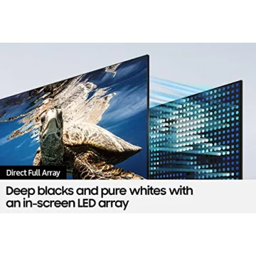 SAMSUNG 55-Inch Class QLED Q80B Series - 4K UHD Direct Full Array Quantum HDR 8X Smart TV with Alexa Built-in (QN55Q80BAFXZA, 2022 Model)