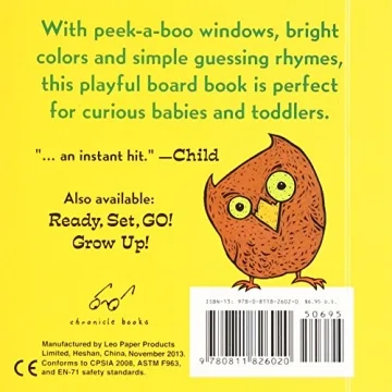 Peek-a Who? Interactive Board Book for Kids