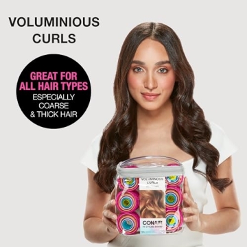 Conair Heatless Curlers for Optimal Lift & Volume