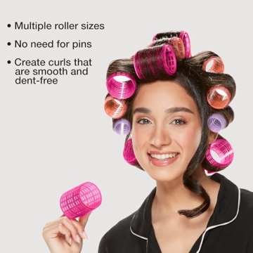 Conair Heatless Curlers for Optimal Lift & Volume