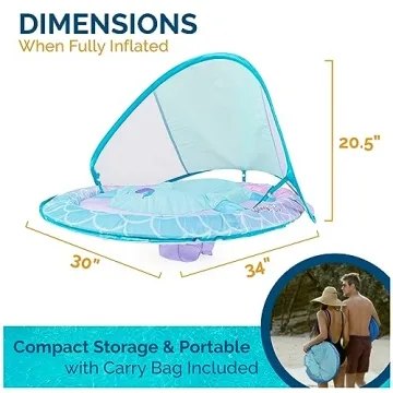 Swimways Sun Canopy Float for Babies 9-24 Months