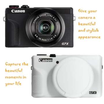 Stylish AEXUTDA Case for Canon G7 X Mark III Camera