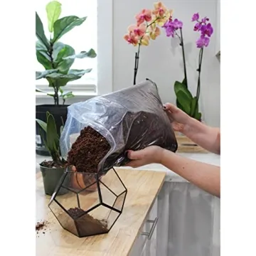Premium Terrarium Potting Soil Mix with Filtering Charcoal