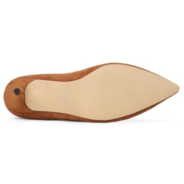 CosyFever Sexy Slouch Ankle Boots for Women with Fashon Mid Stiletto Heels Pointed Toe - 8 B(M) US