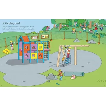 Building Sites Sticker Book for Kids by Usborne