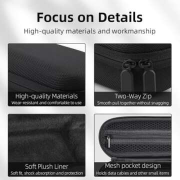 Fymile Carrying Case for DJI OSMO Pocket 3 - Portable & Durable