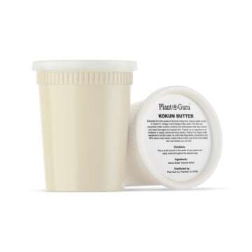 Raw Kokum Butter 32 oz. / 2 lbs. 100% Pure Natural Cold Pressed - Great for Skin, Body and Hair Moisturizer, DIY Creams, Balms, Lotions and Soap Making.