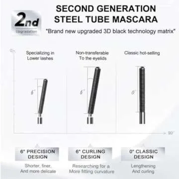 Judydoll - 3D Curling Eyelash Iron Mascara-Black