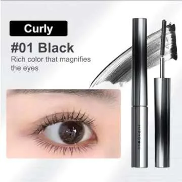 Judydoll - 3D Curling Eyelash Iron Mascara-Black