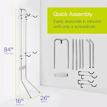 Delta Cycle Michelangelo 2 Bike Gravity Storage Rack
