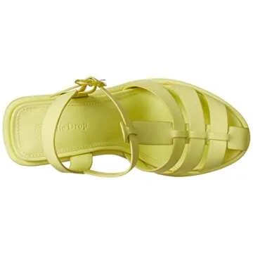 Stylish The Drop Women's Jutta Block Heeled Sandals