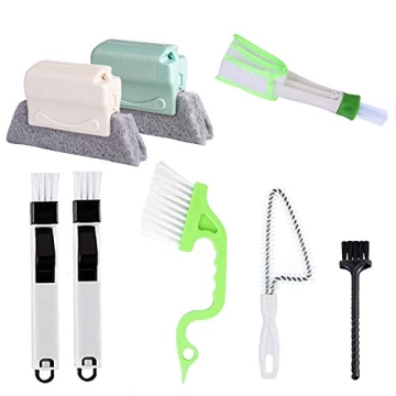 Comprehensive 8 Pcs Hand-held Groove Gap Cleaning Tools Set for Every Household