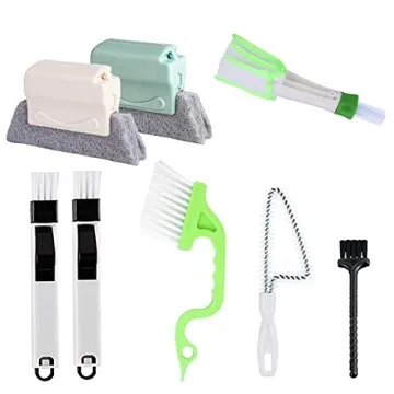Comprehensive 8 Pcs Hand-held Groove Gap Cleaning Tools Set for Every Household