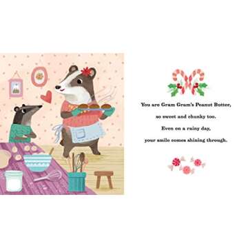 Grandma's Sugar Cookie: A Sweet Board Book about Christmas Baking with Grandma - Includes Cookie Recipe!