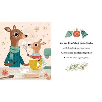 Grandma's Sugar Cookie Board Book for Holiday Fun