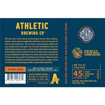Athletic Brewing Non-Alcoholic Beer Mixed Case 36-Pack