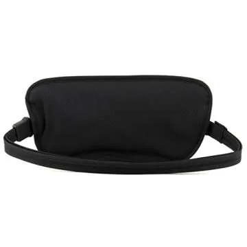 Pacsafe Coversafe X100 Anti-Theft RFID Blocking Waist Wallet, Black