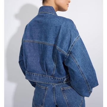 Trendy Muineobuka Y2K Denim Jacket for Stylish Women