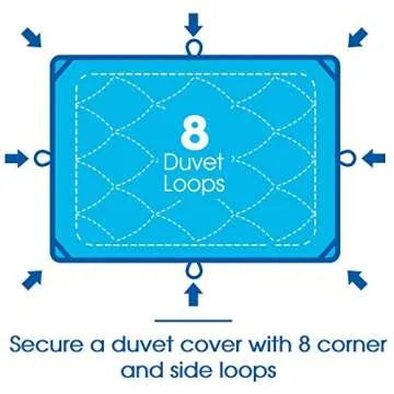 TEKAMON All Season King Comforter Winter Warm Soft Quilted Down Alternative Duvet Insert with Corner Tabs,Luxury Fluffy Reversible Collection for Hotel, Snow White, 90 x 102 inches